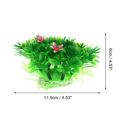 Unique Bargains Artificial Grass Ball For Fish Tank Landscape