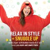 Plushible Sesame Street Elmo Adult Snugible Blanket Hoodie & Pillow - 4 of 4