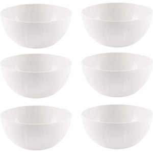 YBM Home Plastic Serve Mixing Bowl, Pack of 6 - 1 of 4