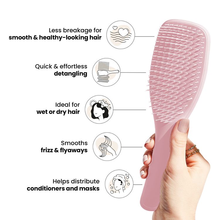 Tangle Teezer Ultimate Detangler Hair Brush for All Hair Types, 4 of 9