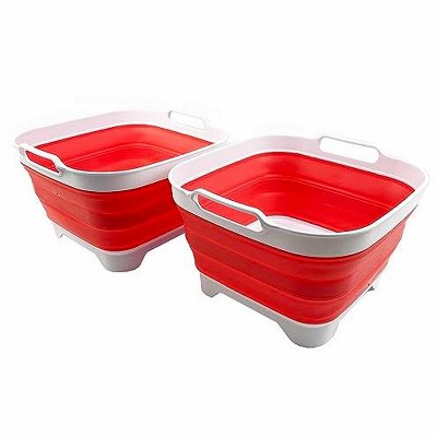 white/coral pink (set of 2)