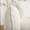 Chenille 2-Seater Beanbag Chair with Soft Foam Core - 4 of 4