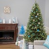 7 1/2' Spada Pine Hinged Tree with Warm White LED Lights - 4 of 4