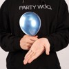 PartyWoo Balloons Metallic Light Blue Baby Small Mini 5 Inch 50 pcs - 2 of 4