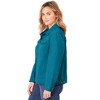 Woman Within Plus Size Stretch Denim Jean Jacket - 4 of 4