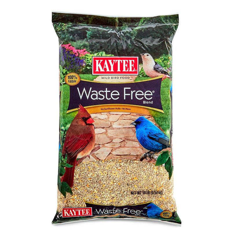 Kaytee Wild Bird Food Waste Free Blend - 10 lbs, 1 of 8