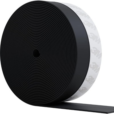 25mm x 33ft Self Stick Silicone Door Seal Weatherstrip