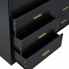 NicBex Dresser for Bedroom,Wide Chest of Drawers with Golden Handles,Storage Dressers for Bedroom - 4 of 4