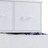 AZL1 Life Concept Utility Storage Drawers Stylish and Functional Storage, 5 Drawer Dresser for Nursery, Closet, Entryway, White, 39.3"*11.8"*20.8" - 2 of 4