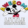 Boys' - Disney - Awesome Little Brother Short Sleeve Graphic T-Shirt - 2 of 4