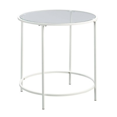 target white side table