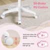 Hoffree Ergonomic Kids Desk Chair Study Chair with Flip-Up Arms, Footrest & Locking Wheels - 4 of 4