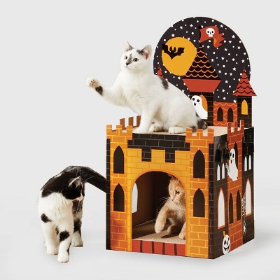 Double Decker Halloween Castle Cat 