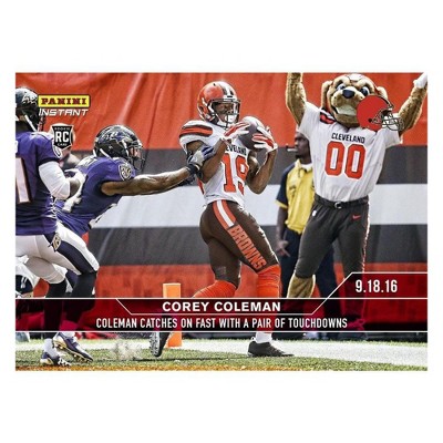 Panini America NFL Cleveland Browns Corey Coleman #34A 2016 Panini Instant Base Card