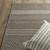 Oriental Weavers Caicos CA06A Grey/ Light Grey Indoor/Outdoor Area Rug - 6'7" x 9'2" - 4 of 4