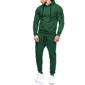 COOFANDY Men's Tracksuit 2 Piece Hooded Athletic Sweatsuits Casual Running Jogging Sport Suit Sets - 1 of 4