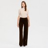 Women's High-Rise Wide Leg Velvet Pull-On Pants - A New Day™ - 3 of 4