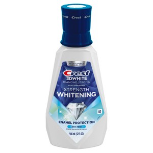 Crest 3D White Strength Whitening Mouthwash - Alcohol Free - Contains Fluoride - Arctic Fresh - 946ml - 1 of 4