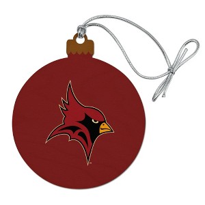 St. John Fisher College Primary Logo Wood Christmas Tree Holiday Ornament - 1 of 4