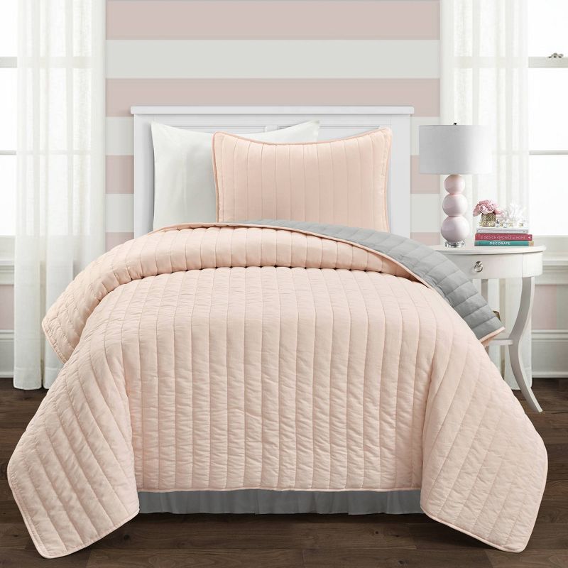 Soft Stripe Quilted/Coverlet - Lush Décor
, 1 of 11