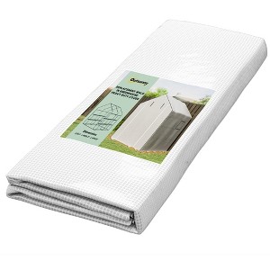 Outsunny Walk-in Greenhouse Cover Replacement for 01-0472, 55" x 56.25" x 74.75" Reinforced Anti-Tear PE Hot House Cover - 1 of 4