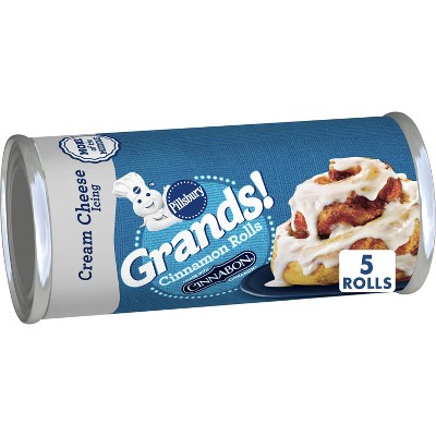 Pillsbury Grands! Cinnamon Rolls with Cream Cheese Icing - 17.5oz/5ct