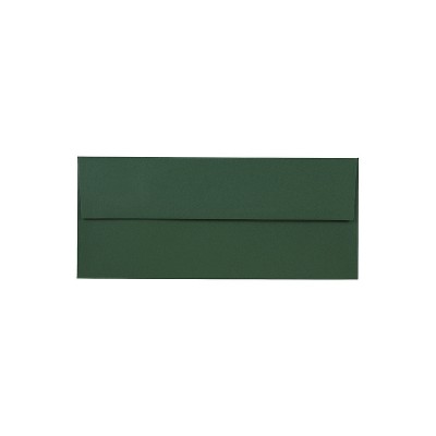 JAM Paper #10 Business Envelope, 4 1/8 x 9 1/2, Green