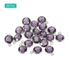 Unique Bargains DIY Craft Jewelry Making Necklace Crystal Birthstone Pendant 20 Pcs - 3 of 4