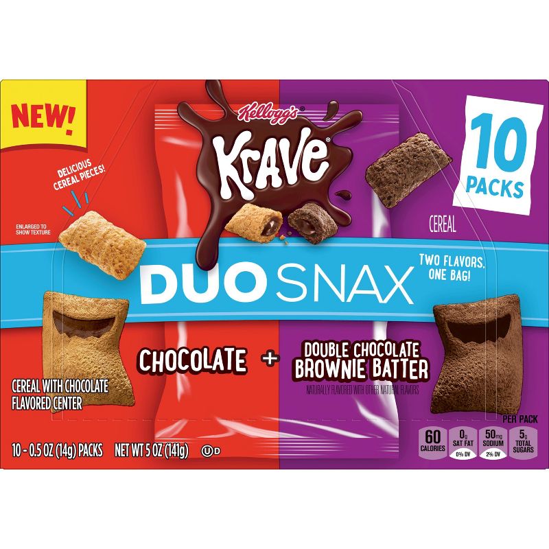 Kellogg&#39;s Krave Cereal Snacking - 4.5oz, 4 of 7