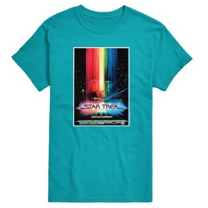 Men's - Star Trek - Retro Movie Poster Short Sleeve Graphic T-Shirt - 1 of 4