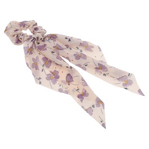 Unique Bargains Fashion Butterfly Pattern Hair Scrunchies 1 Pc - 1 of 4