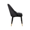 Meridian Furniture,Belle Velvet Dining Chair, Set of 2 - 3 of 4