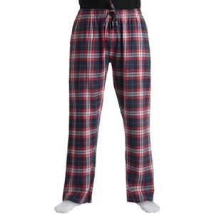 #followme Men's 100% Cotton Flannel Pajamas - Buffalo Plaid Pajama Pants for Men - Lounge & Sleep PJ Bottoms - 1 of 3