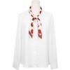 INSPIRE CHIC Women's Polka Dot Square Neckerchief Headband 27.56*27.56 inches(L*W) - 2 of 4