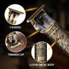 The Cutting Edge Men's Dragon Design LCD Rechargeable Zero -Gap T -Blade Hair and Beard Trimmer - 4 of 4