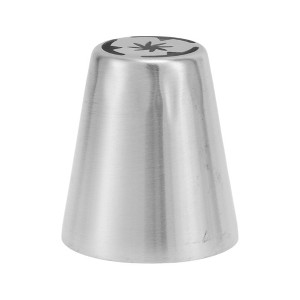 Unique Bargains Piping Tip 304 Stainless Steel Silver Tone 0.98"x1.46"x1.65" 1 Pcs - 1 of 3