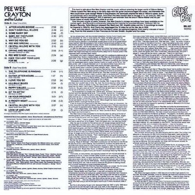Pee Wee Crayton - After Hours Boogie (Vinyl)