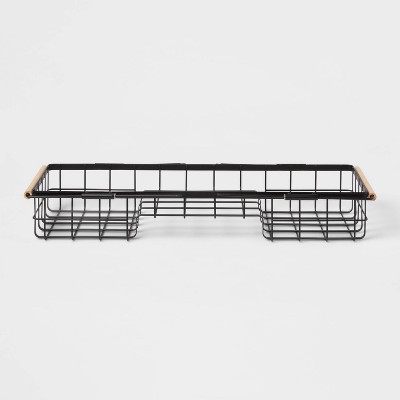 Stylish Sturdy Oil Rubbed Bronze Metal Wire Small Dish Drainer Drying Rack  – Neat-O