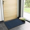 Evideco French Home Goods Heavy-Duty Non-Slip Rubber Door Mat for High Traffic Areas - Available in Multiple Sizes and Colors - 2 of 4