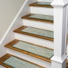 Colonial Mills Monterey Wool Tweed Stair Treads - Red 8"x28" - 3 of 4