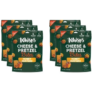 Whisps Pretzel Bites Honey Mustard - Case of 6 - 2.5 oz - 1 of 2