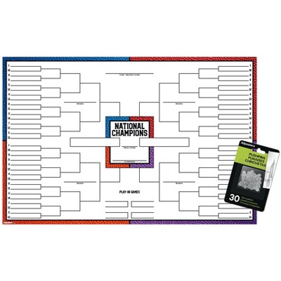 clear push pins bundle