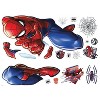 Spider-Man Giant Peel and Stick Kids' Wall Decals - RoomMates: Marvel Vinyl, Repositionable, Spiderman Bedroom Decor, 18 Pieces - 2 of 4