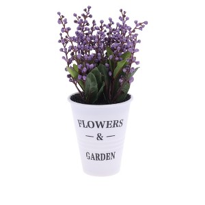 Unique Bargains Artificial Plants Plastic 3.23"x3.23"x9.84" 1 Pcs - 1 of 4