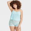 Women's Lace Camisole and Shorts Lingerie Set - Colsie™ - 4 of 4