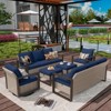 UPTIOT 6-Piece Outdoor Patio Conversation Set - 2 of 4