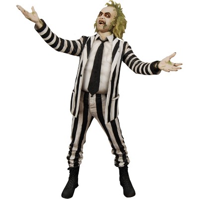 NECA Beetlejuice Figure Striped Suit Beetlejuice 18" Action Figure