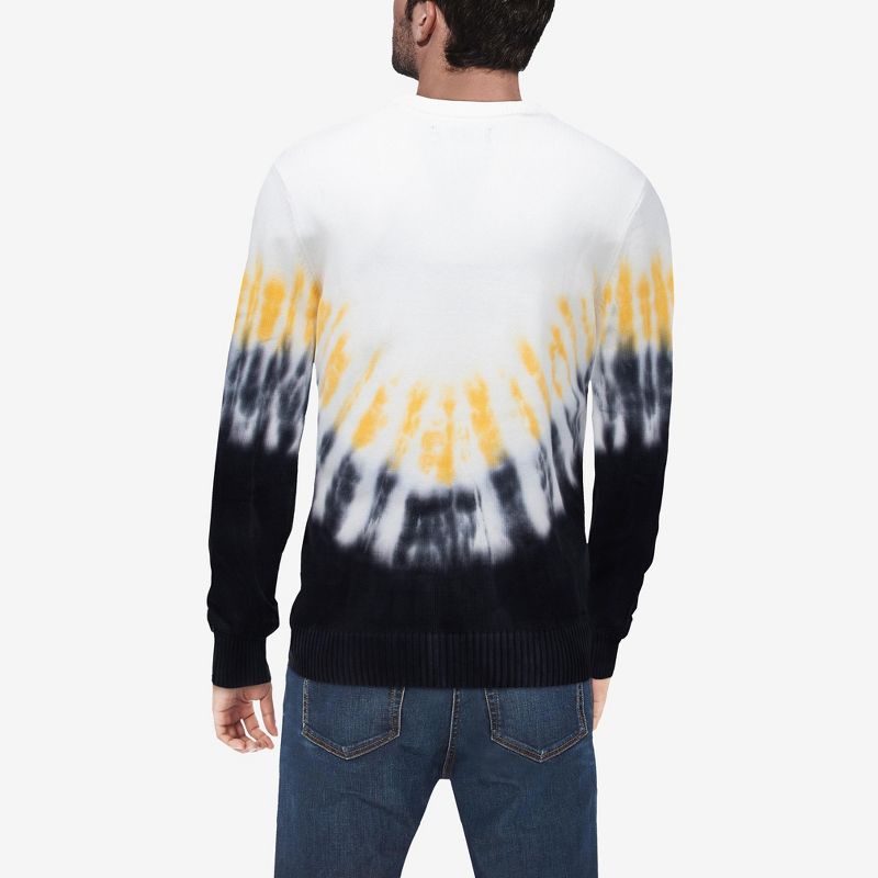 X RAY Men's Pullover Crewneck Tie Dye Fashion Sweater, 2 of 6
