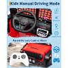 Jojoka 24V 2-Seater Kids Ride On Car with Remote, Dual 200W Motors Electric Vehicle, 20" Seat, LED Lights, Music & USB - 2 of 4