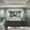 Apmir Super Bright Front & Back LED Lighted Anti-Fog Aluminum Alloy Framed Tempered Glass Bathroom/Vanity Mirror with ETL & 3-Year Warranty - 2 of 4